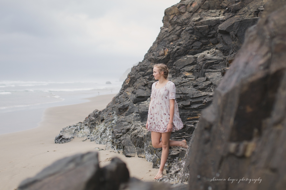 Oregon Coast Senior Photographer | Ally's Dance Session