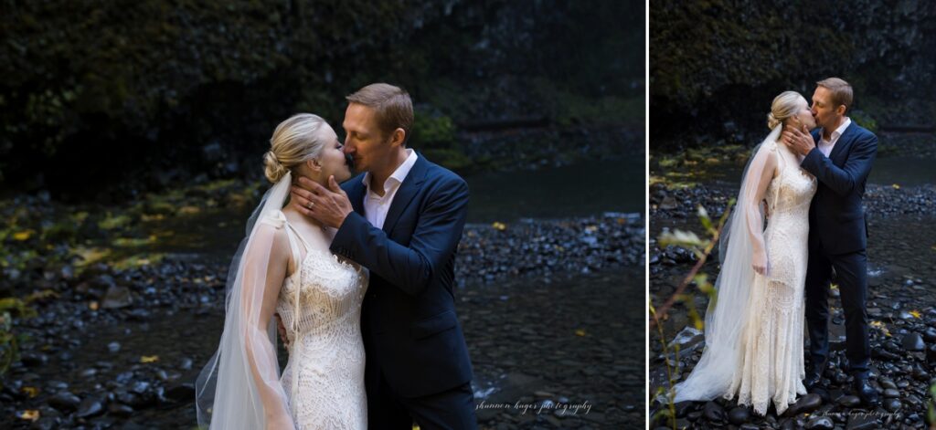 abiqua falls oregon elopement