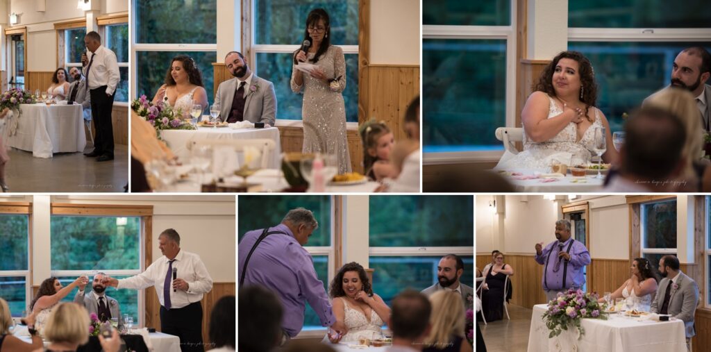 wedding reception in an oregon vineyard at aurora colony