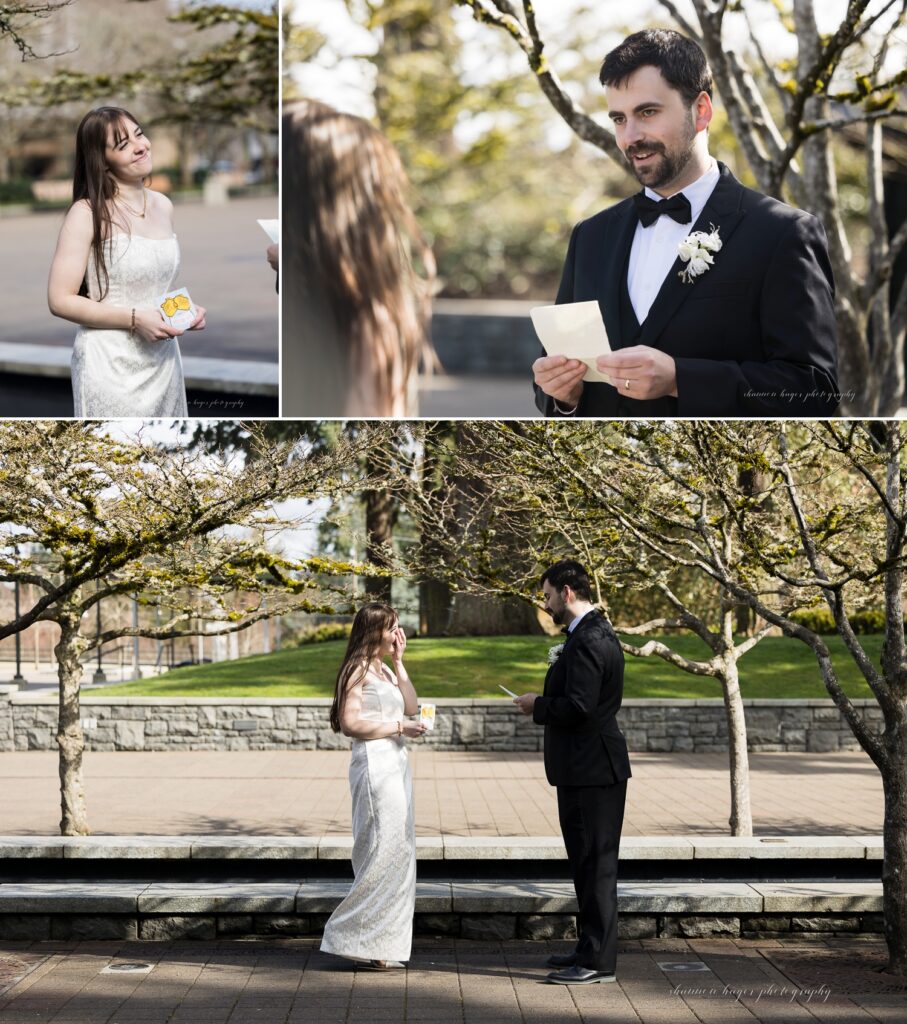 lake oswego elopement in march