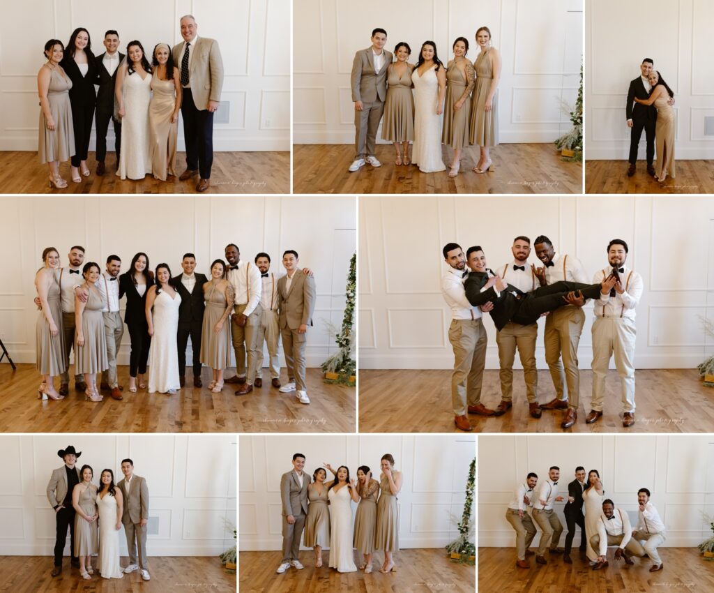 wedding photos at the Arc Light venue