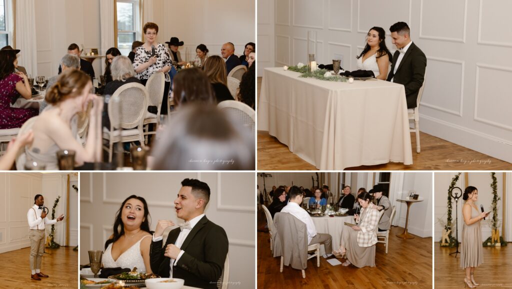 wedding reception at The Arc Light in Oregon City