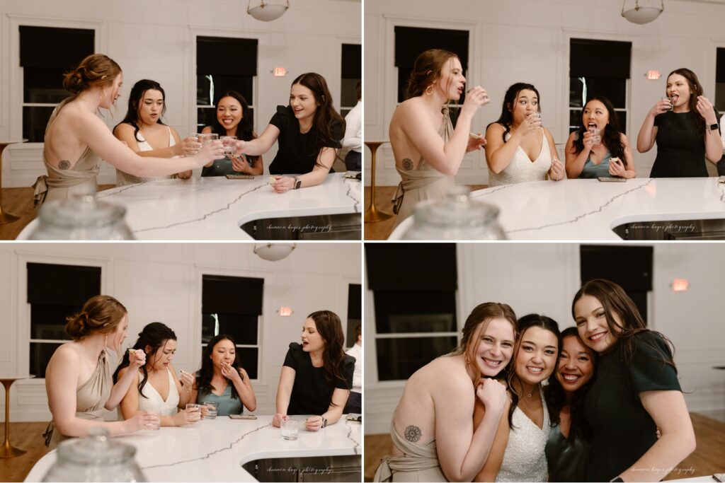 wedding reception at The Arc Light in Oregon City