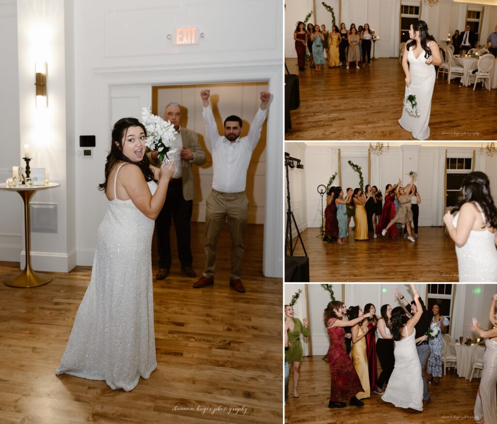 wedding reception at The Arc Light in Oregon City