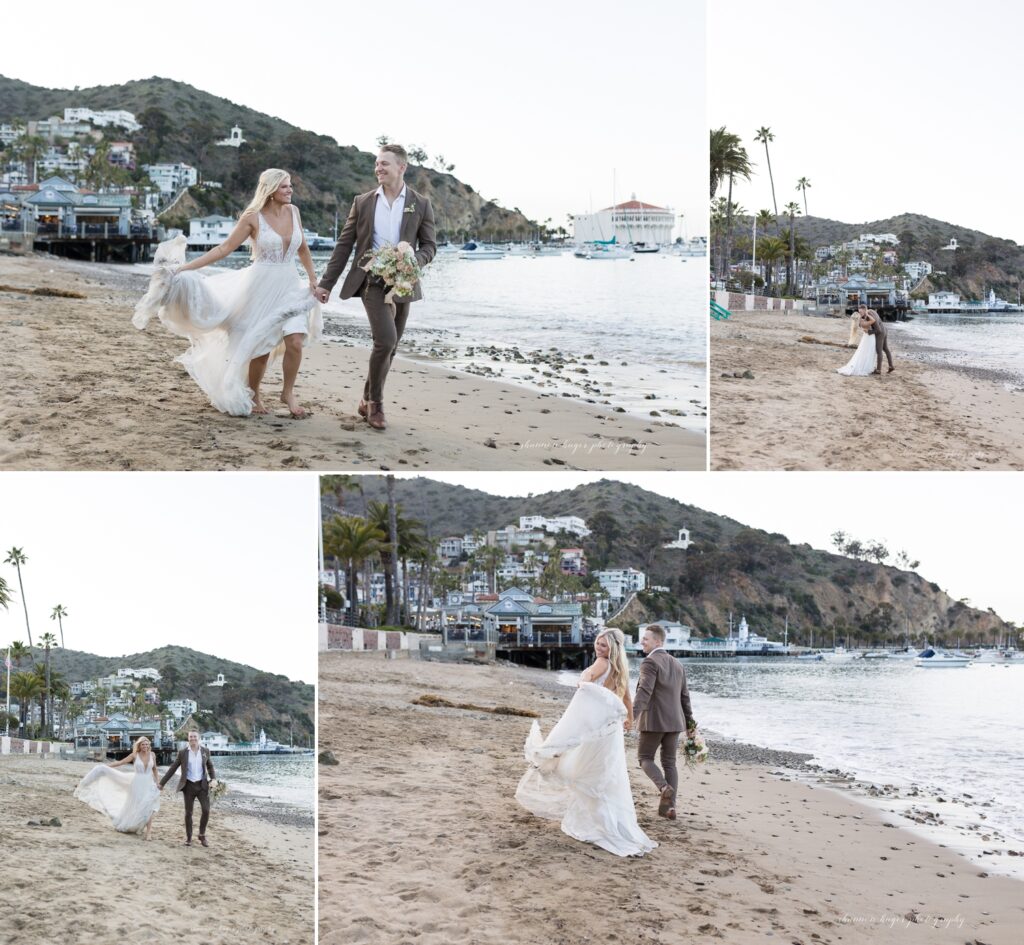 catalina island spring elopement