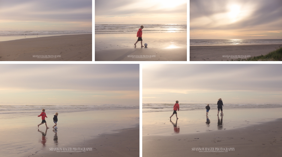 Oregon Coast Family Photographer, Gearhart, Beach Sunset, Shannon Hager Photography