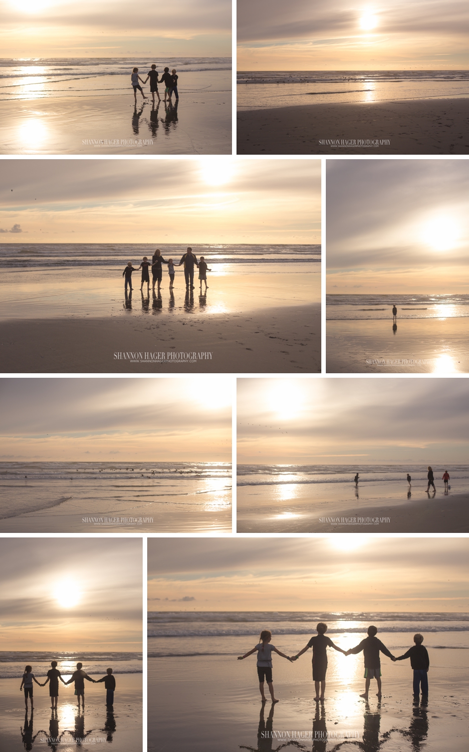Oregon Coast Family Photographer, Gearhart, Beach Sunset, Shannon Hager Photography