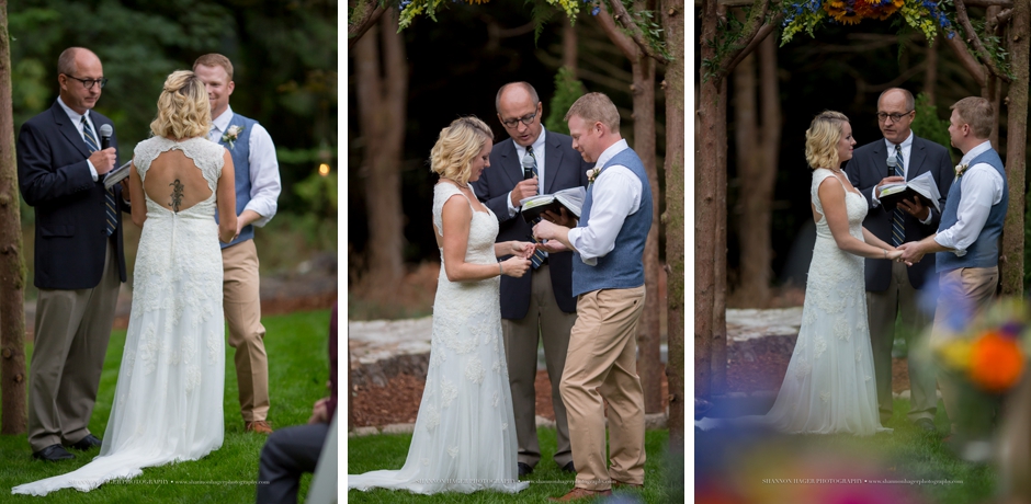 backyard wedding portland, wedding photography, shannon hager photography