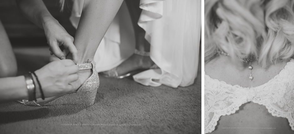 oregon wedding photographer, bride getting ready at home