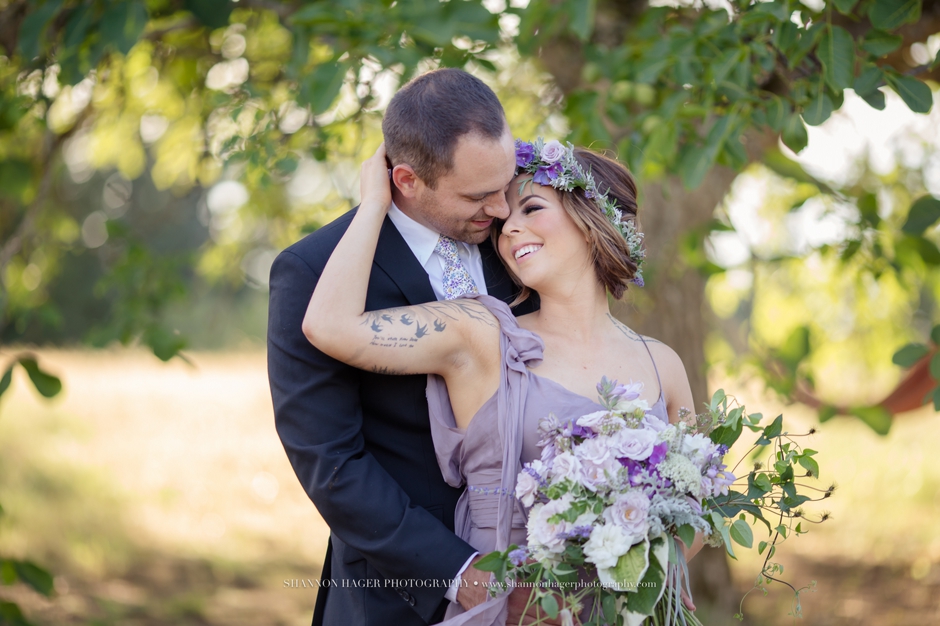 small intimate wedding photographer portland oregon, lavender summer