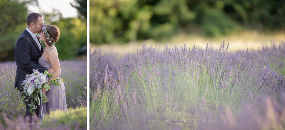 summer wedding photography oregon, elopement, mountainside lavender