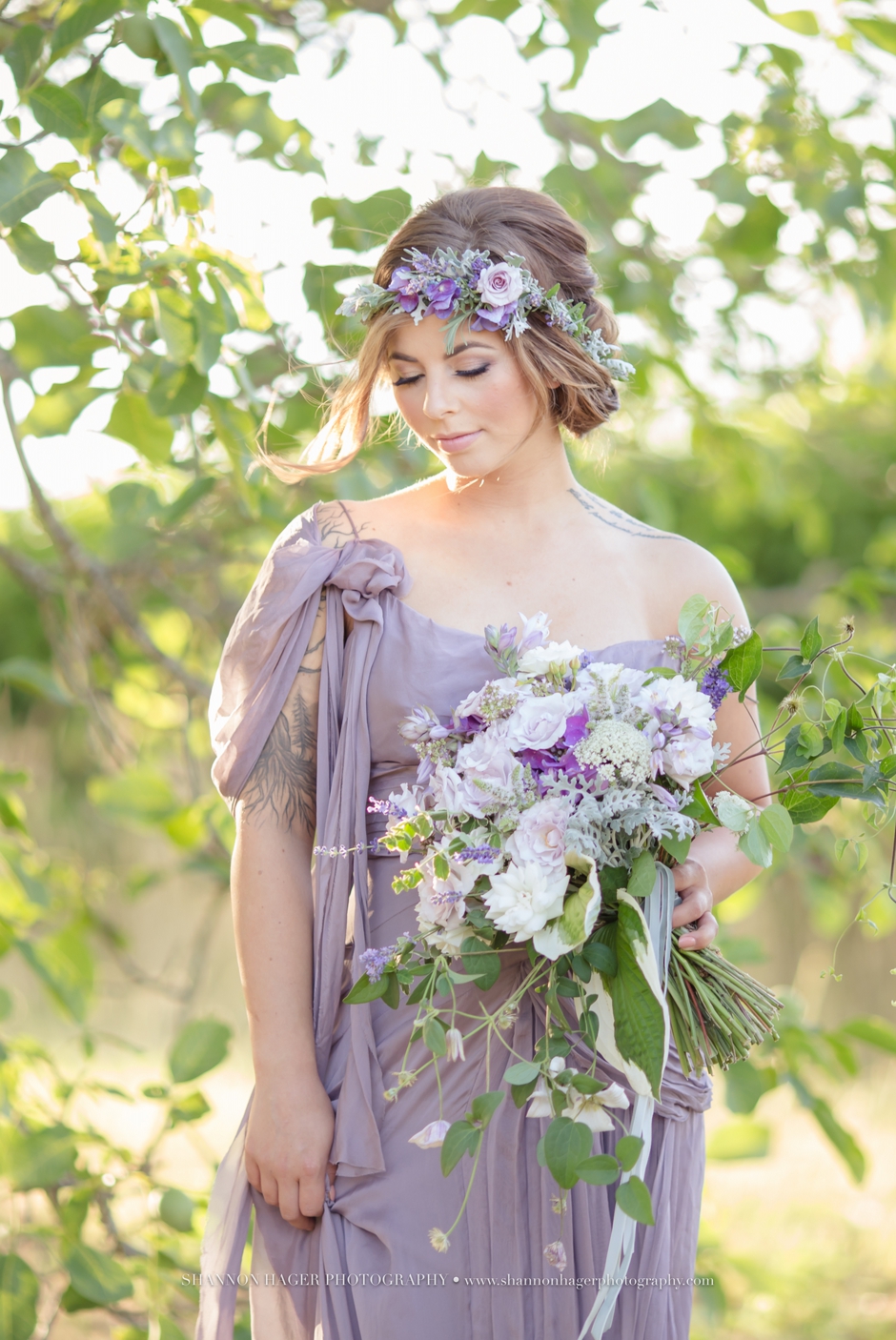 elopement photographer portland oregon, summer sunset lavender