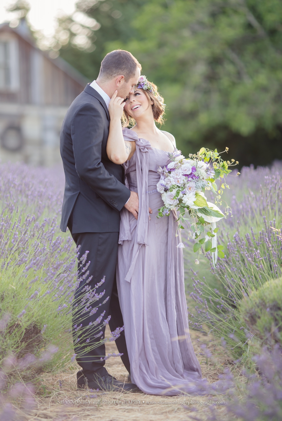 mountainside lavender, portland wedding photographer, shannon hager photography