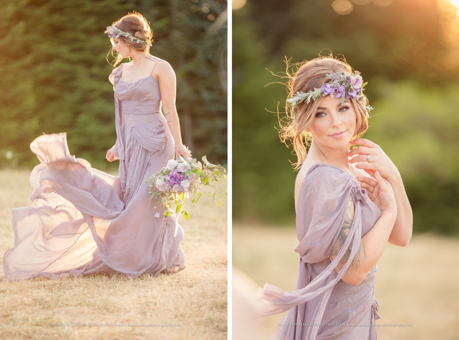 wedding photographer portland oregon, summer sunset romantic lavender