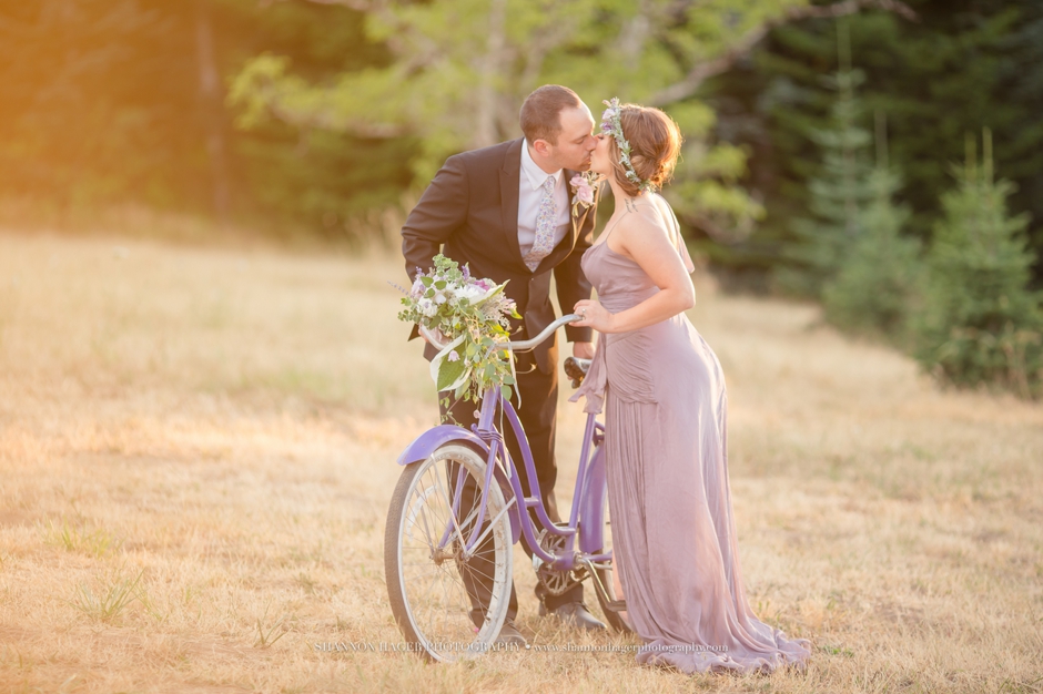 portland wedding photographer, styled lavender engagement session, shannon hager photography