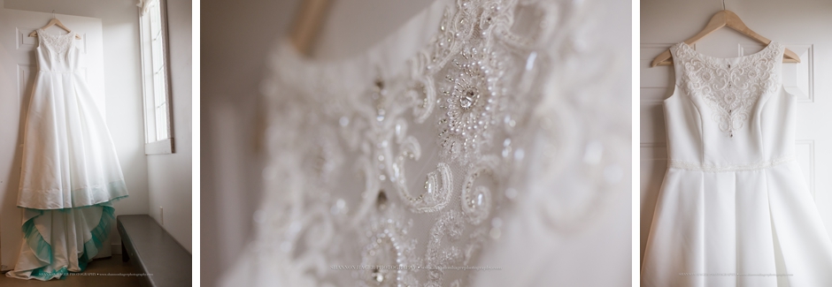 salem wedding photographer, dress details, green villa barn