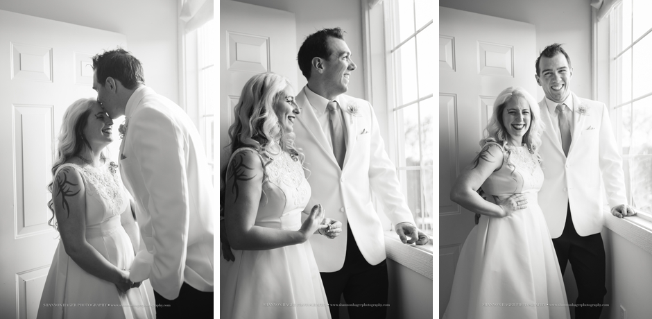 first look, portland wedding photographer, green villa barn, indoor wedding venue