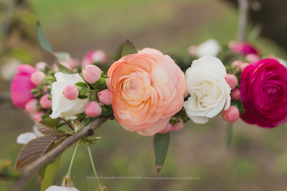 portland engagement photographer, farm wedding oregon, brenna burnett designs floral crown