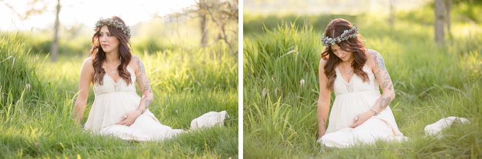 portland maternity photographer, boho maternity outdoor