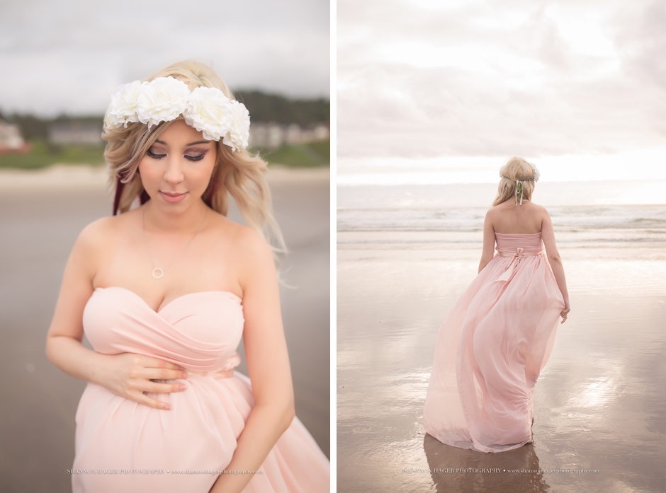 cannon beach oregon maternity photographer