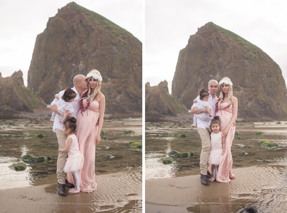 cannon beach oregon maternity photographer