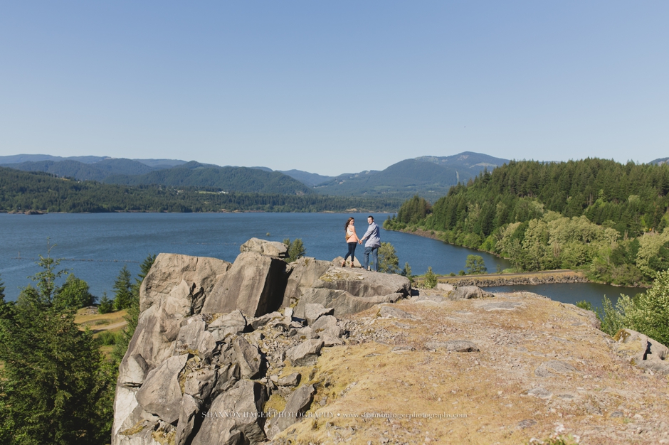 epic engagement session locations oregon, government cove