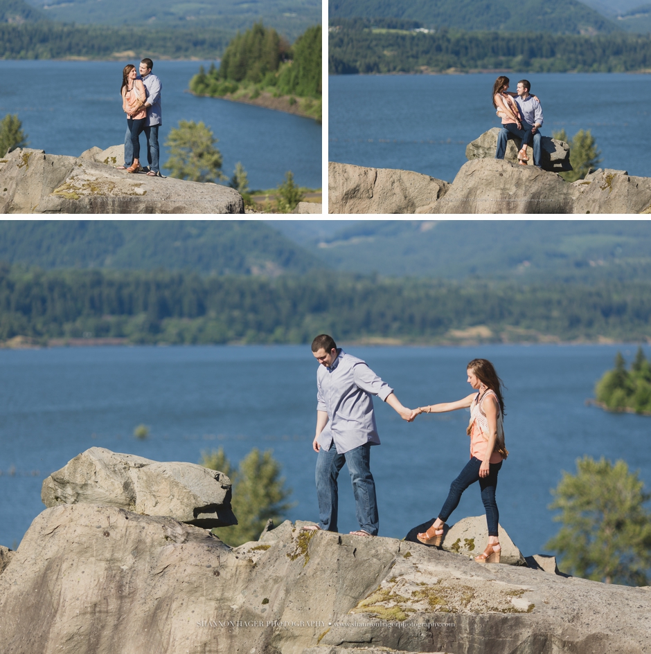 portland engagement photographer, government cove session