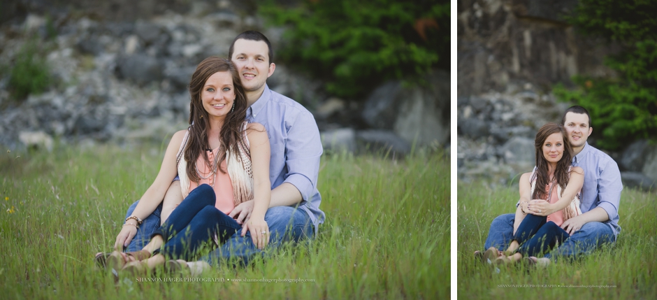 columbia river gorge engagement session, government cove