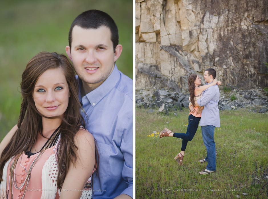 epic engagement session locations oregon, government cove