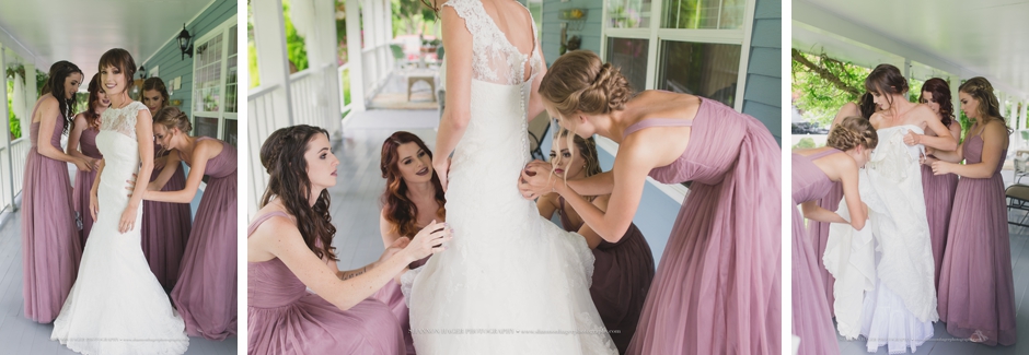 portland wedding photographer, bride getting ready, shannon hager photography