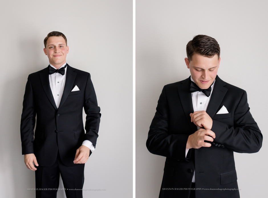 portland wedding photographer, groom getting ready, shannon hager photography