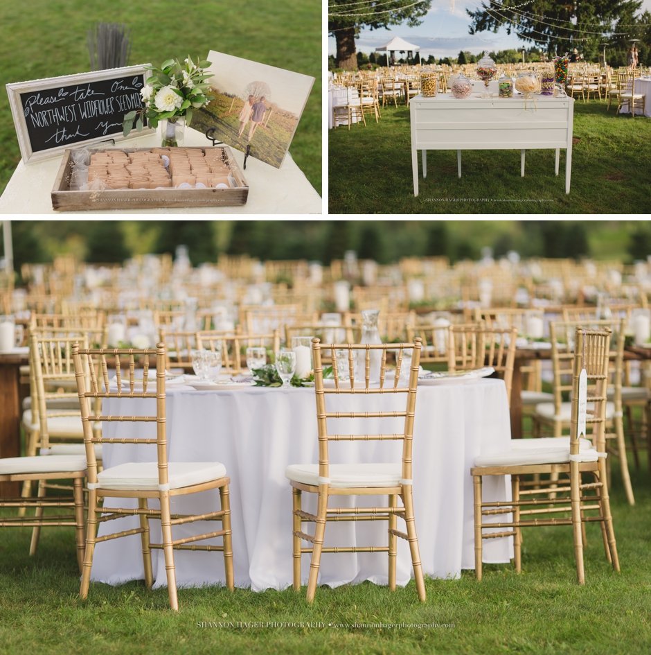 portland farm wedding, elegant gold wedding, shannon hager photography