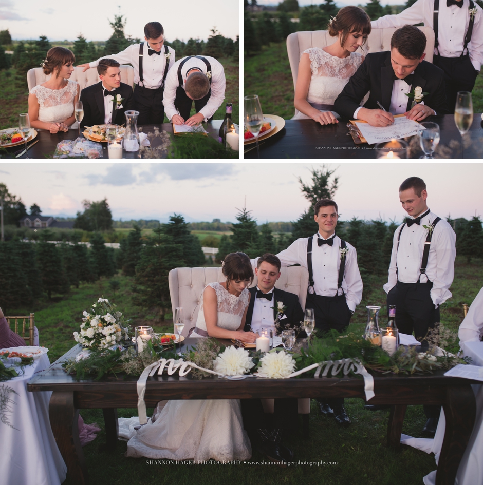 outdoor wedding photographer portland oregon, elegant farm wedding, shannon hager photography