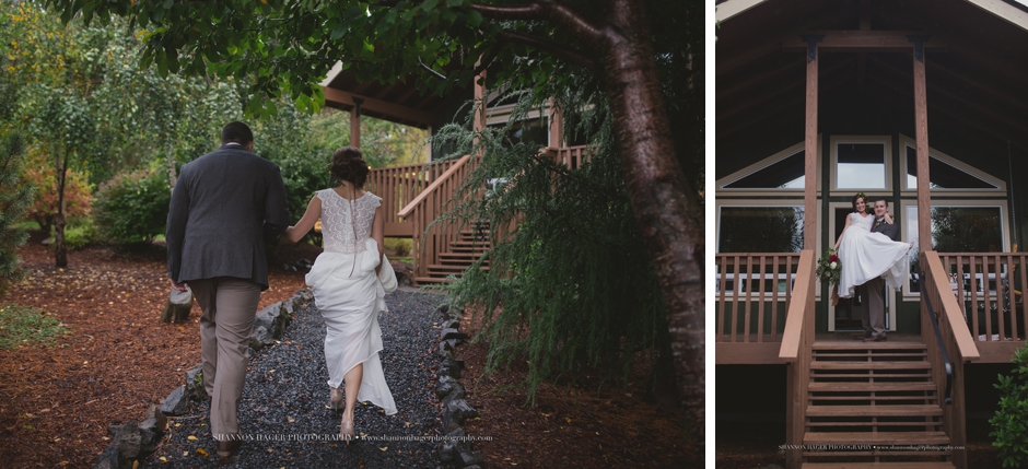 oregon elopement photographer, fall mountain gorge wedding, shannon hager photography