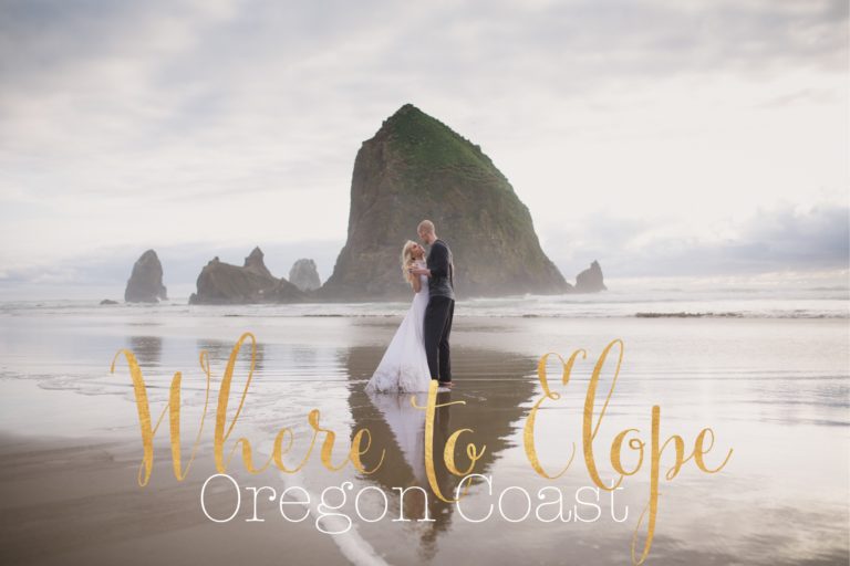Where to Elope along the Oregon Coast with wedding photography by Shannon Hager Photography.