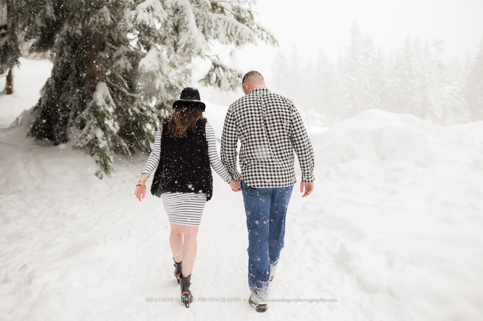 mt hood snow photo session, portland wedding photographer, shannon hager photography
