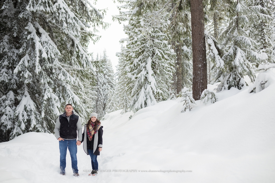 mt hood snow photo session, portland wedding photographer, shannon hager photography