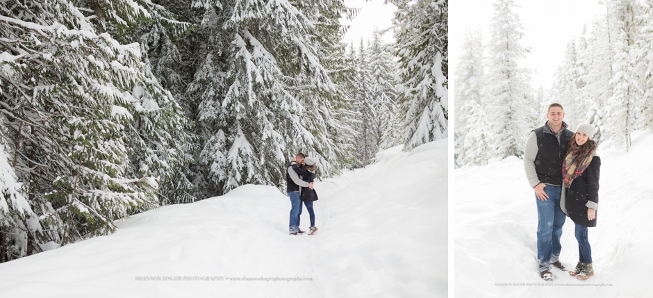 mt hood snow photo session, portland wedding photographer, shannon hager photography