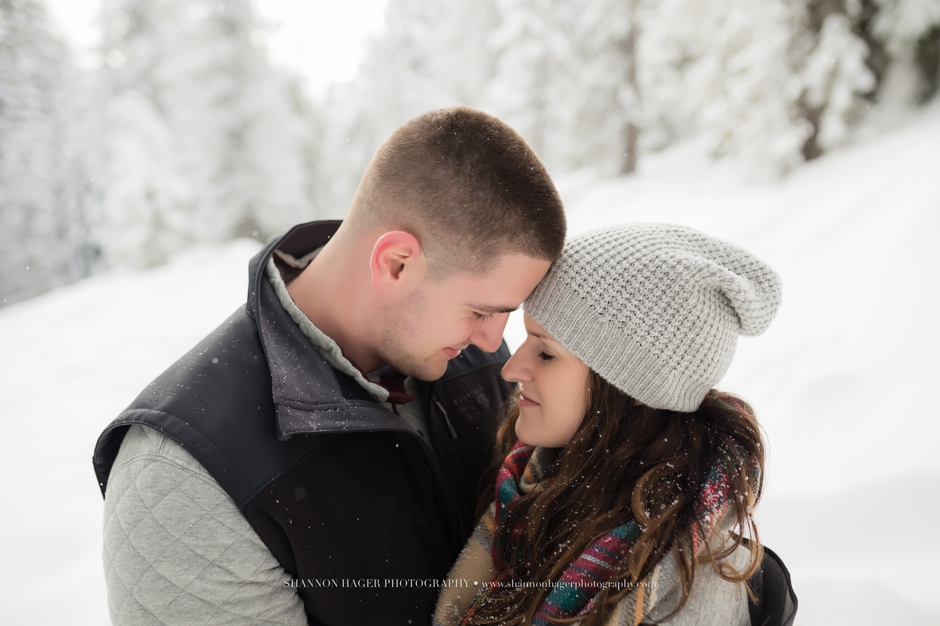 mt hood snow photo session, portland wedding photographer, shannon hager photography