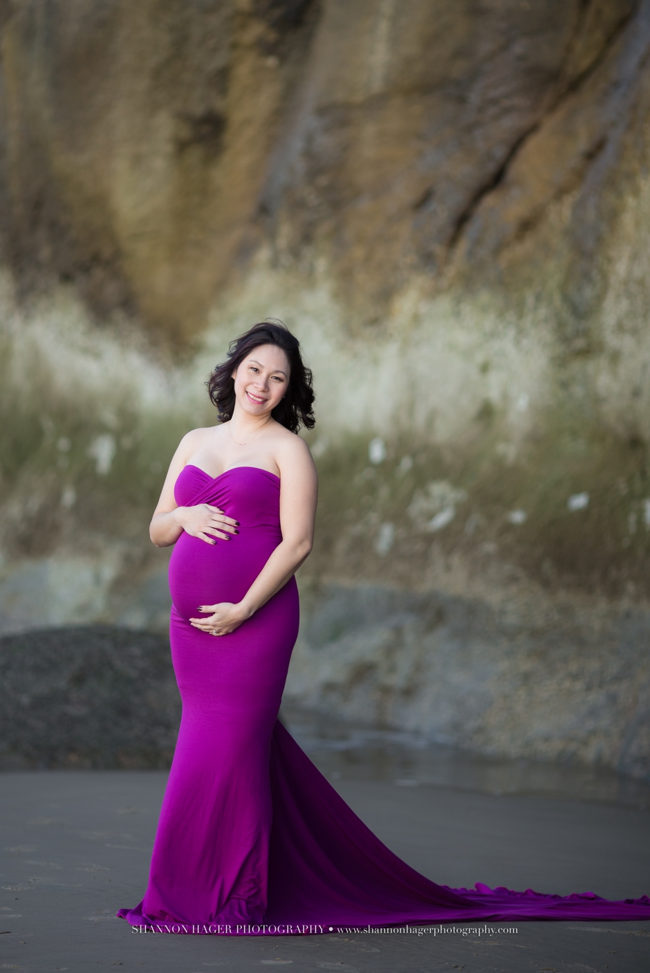 oregon coast maternity photographer, cannon beach maternity session, shannon hager photography