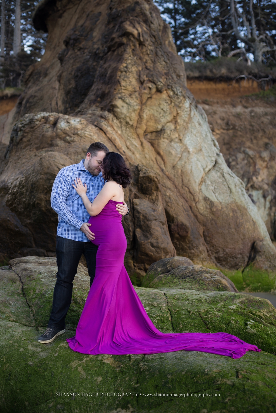 oregon coast maternity photographer, cannon beach maternity session, shannon hager photography