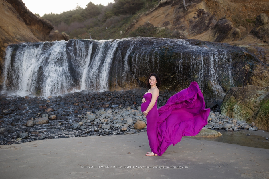 oregon coast maternity photographer, cannon beach maternity session, shannon hager photography