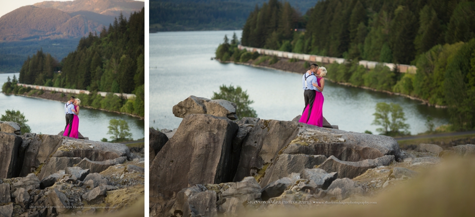 portland engagement photographer, columbia gorge wedding, government cove, shannon hager photography