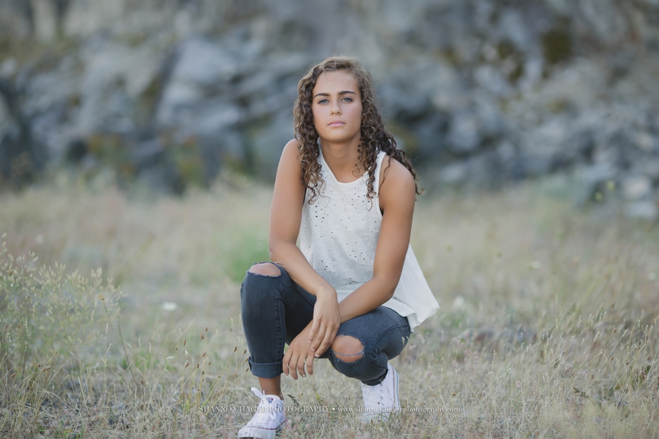 sherwood oregon senior photographer, columbia river gorge senior session, senior photos portland, shannon hager photography, government cove