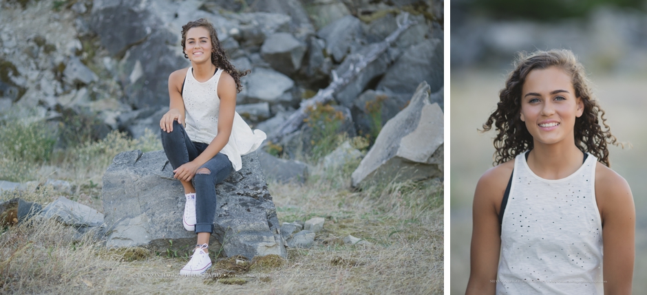 sherwood oregon senior photographer, columbia river gorge senior session, senior photos portland, shannon hager photography, government cove