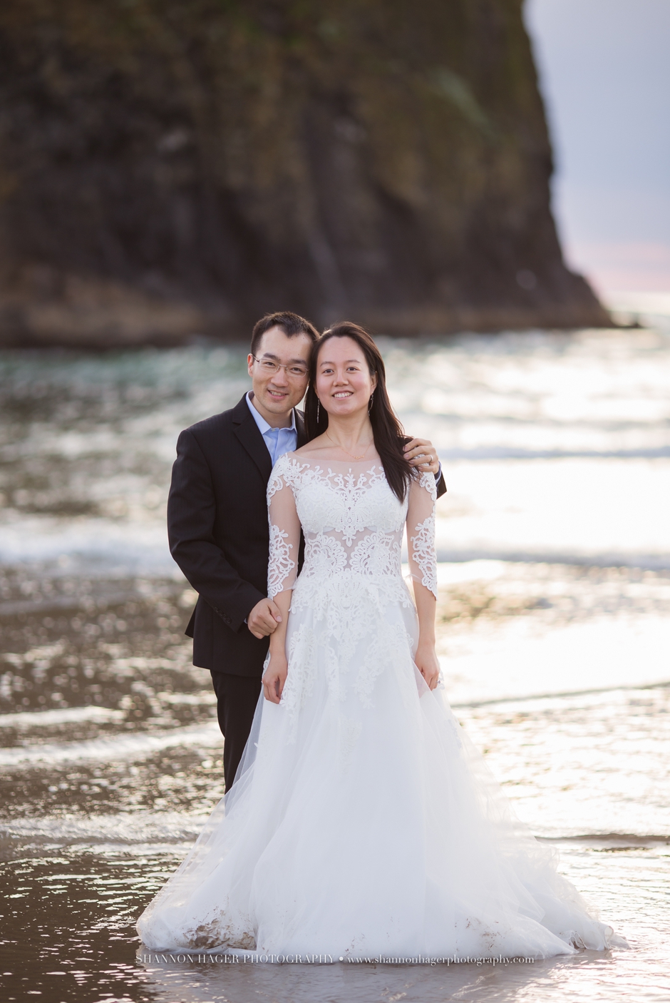 oregon coast wedding photographer, cannon beach elopement, shannon hager photographer, oregon destination elopement