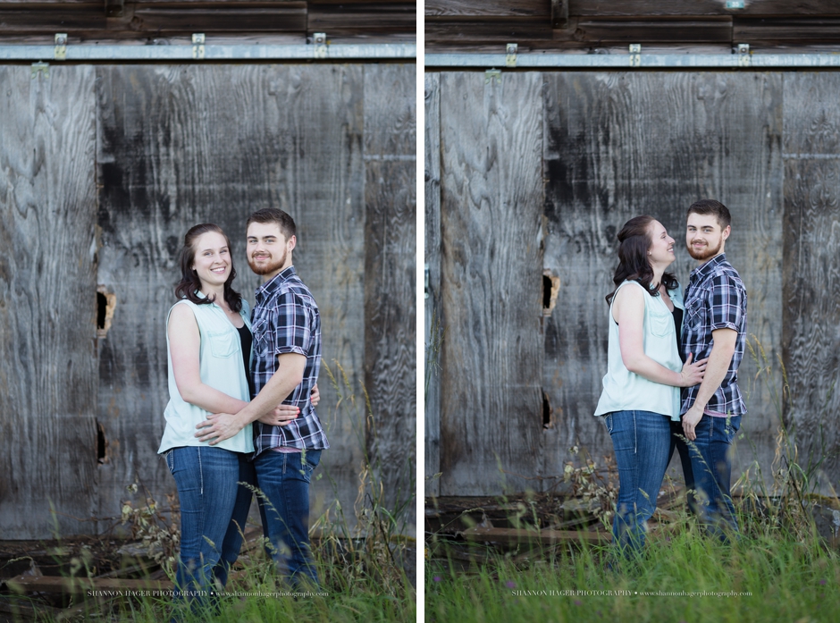 rustic barn session, portland engagement session, milo mciver state park, couples photos oregon
