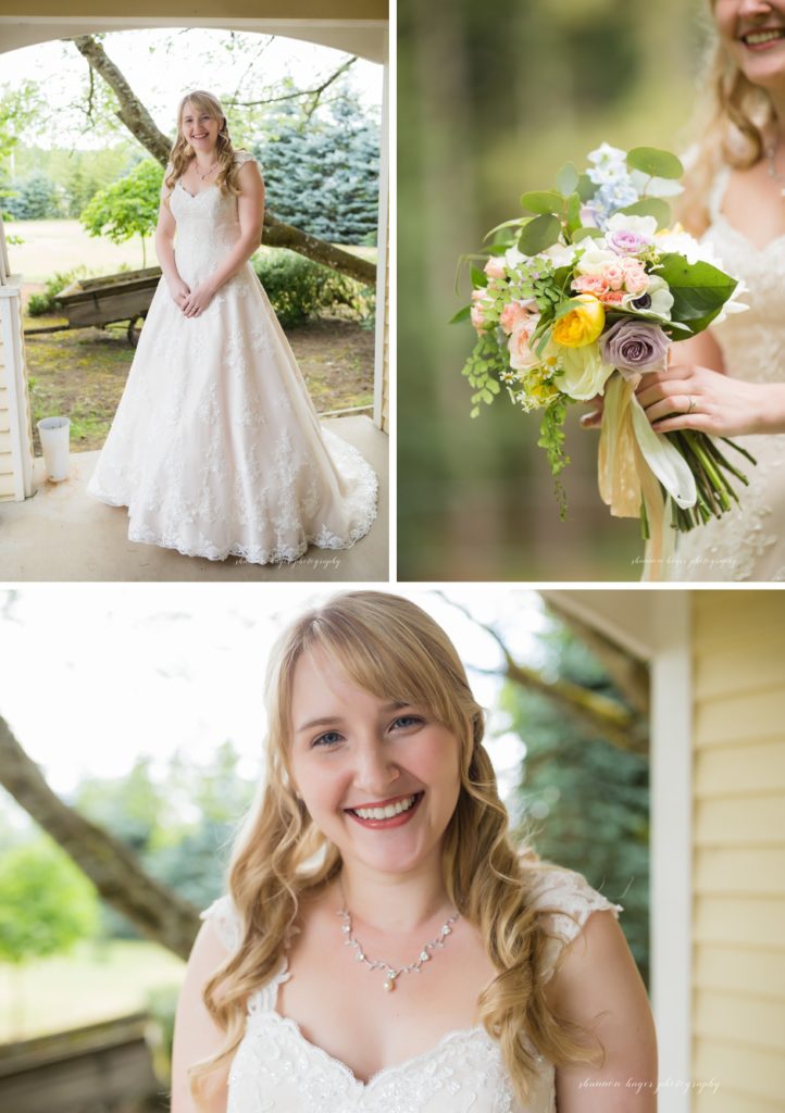portland wedding photographer, summer farm wedding, shannon hager photography, getting ready photos