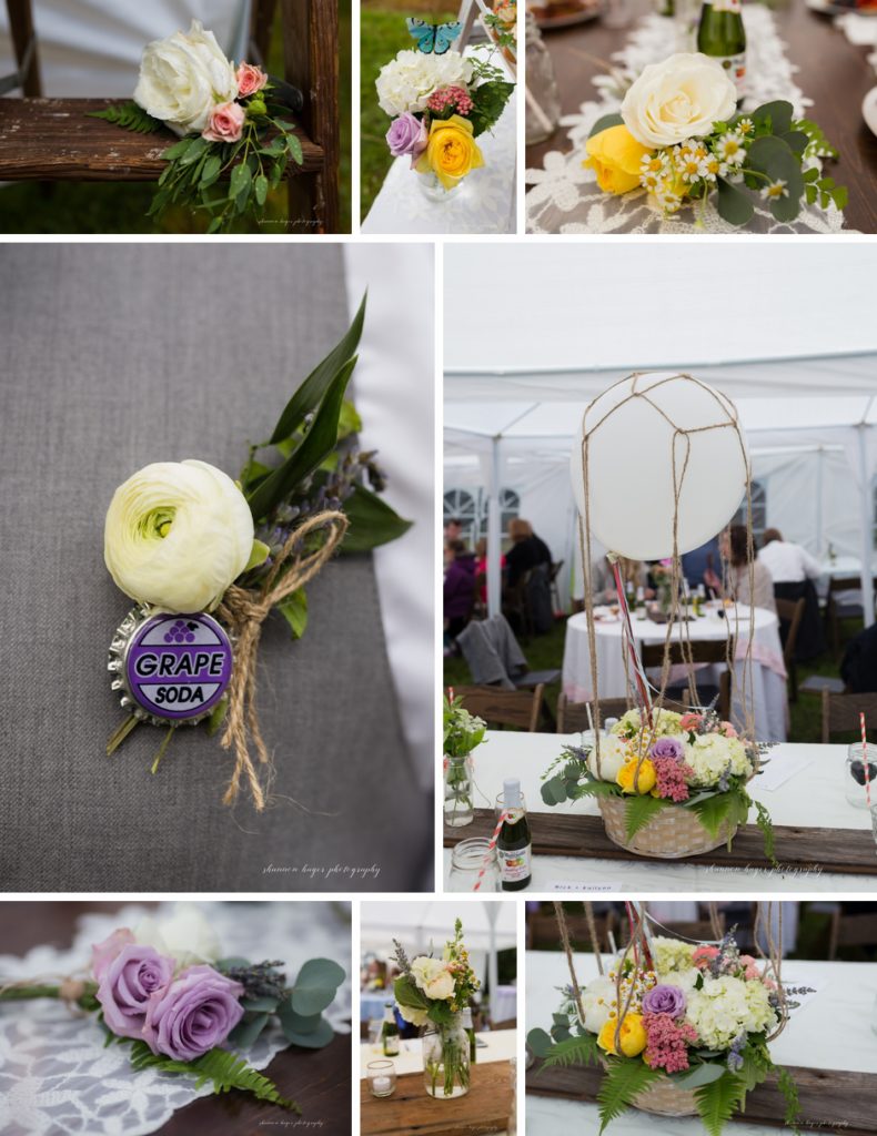 UP movie inspired wedding details