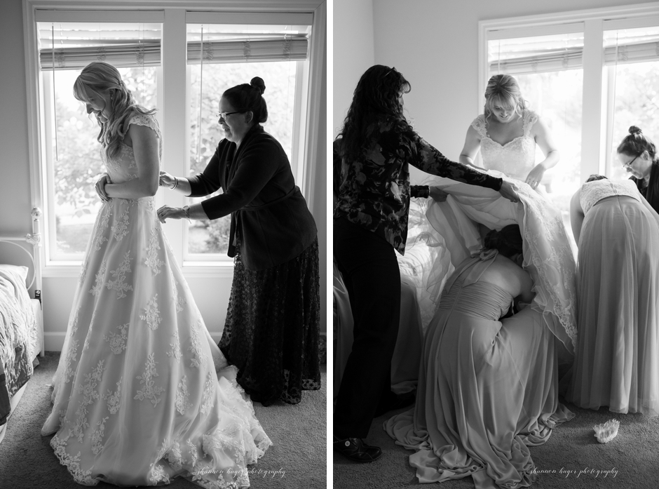 portland wedding photographer, summer farm wedding, shannon hager photography, getting ready photos